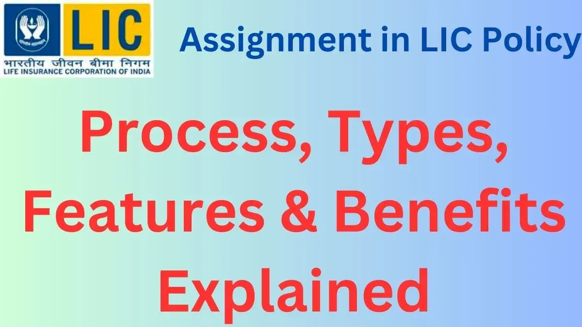 Assignment in LIC Policy: Process, Types, Features & Benefits Explained